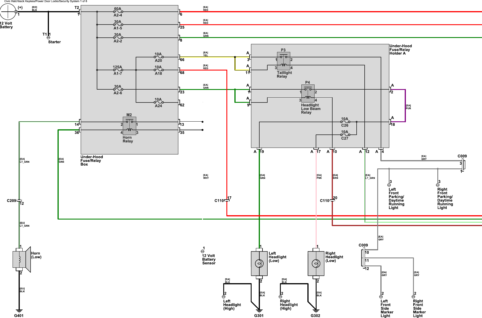 Electrical Wiring Diagrams page 91 | 2016 CIVIC Workshop Manual