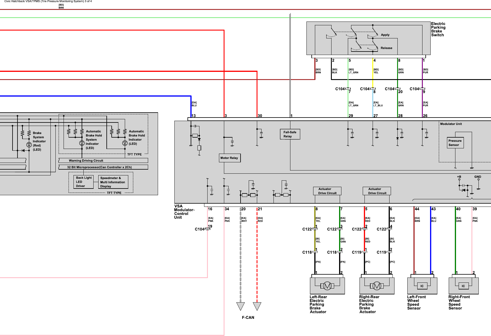 Honda Civic Electrical Wiring Diagram And Schematics