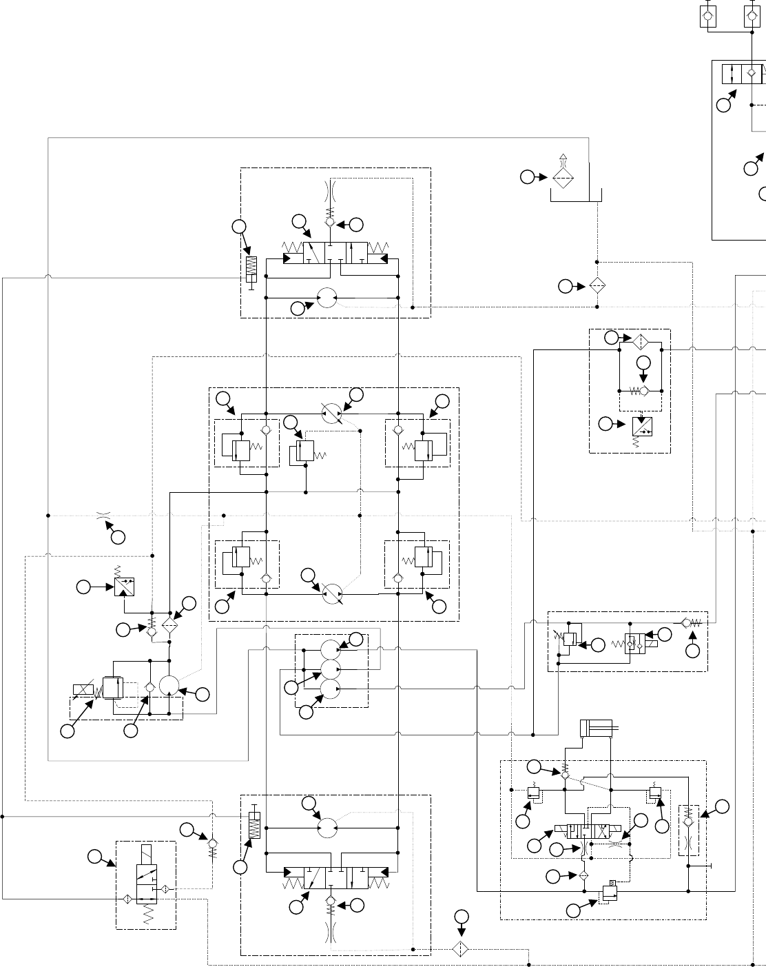 Bobcat T300 Hydraulic Schematic